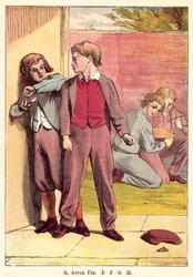 A, Apfelkuchen, E, F, G, H